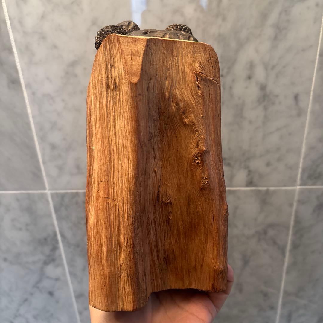 東アフリカ緻密な手彫り表情がリアルな家族愛を感じるマコンデ彫刻プリミティブアート