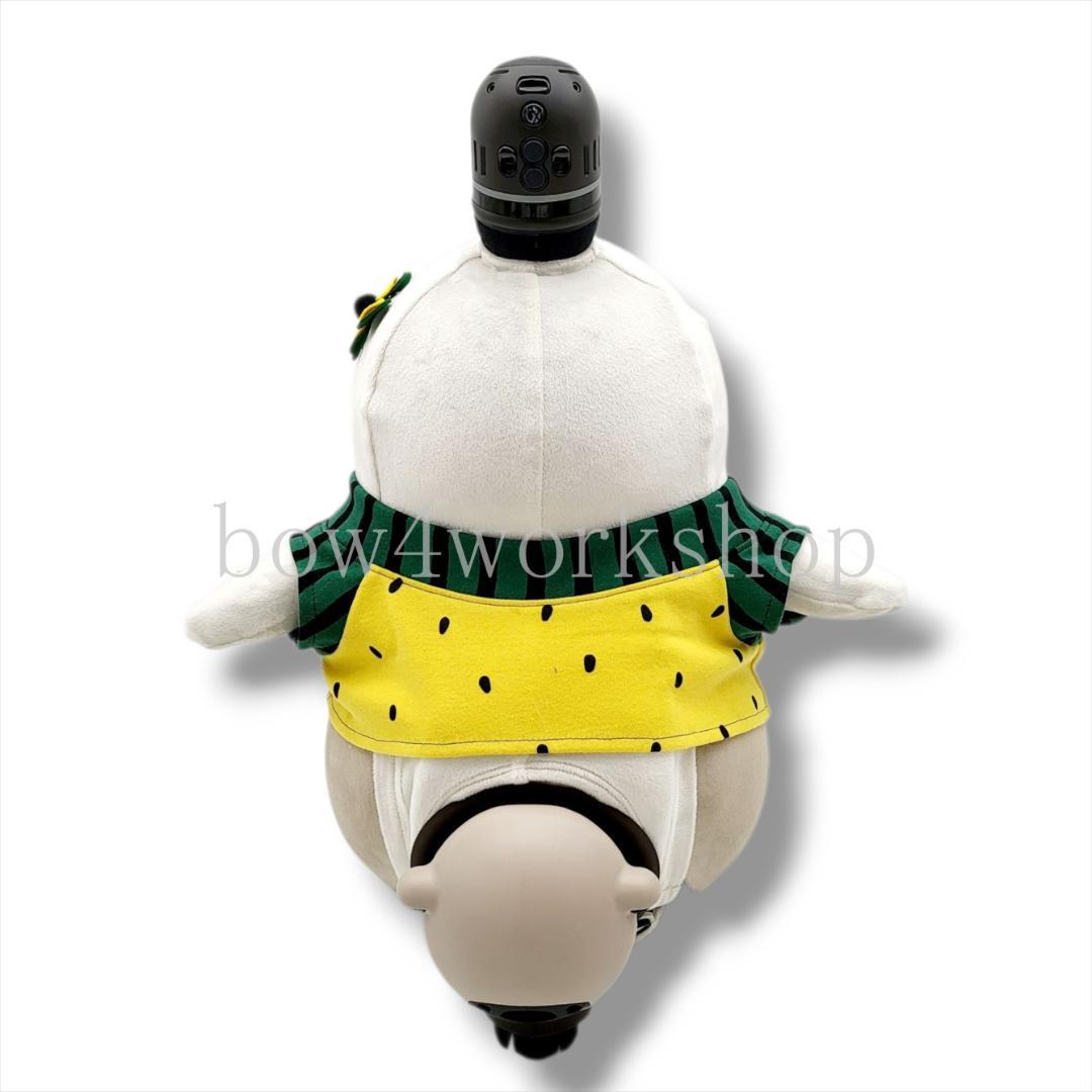 LOVOT ラボットの服ハンドメイド 甚平型スイカプリントTシャツ(イエロー）