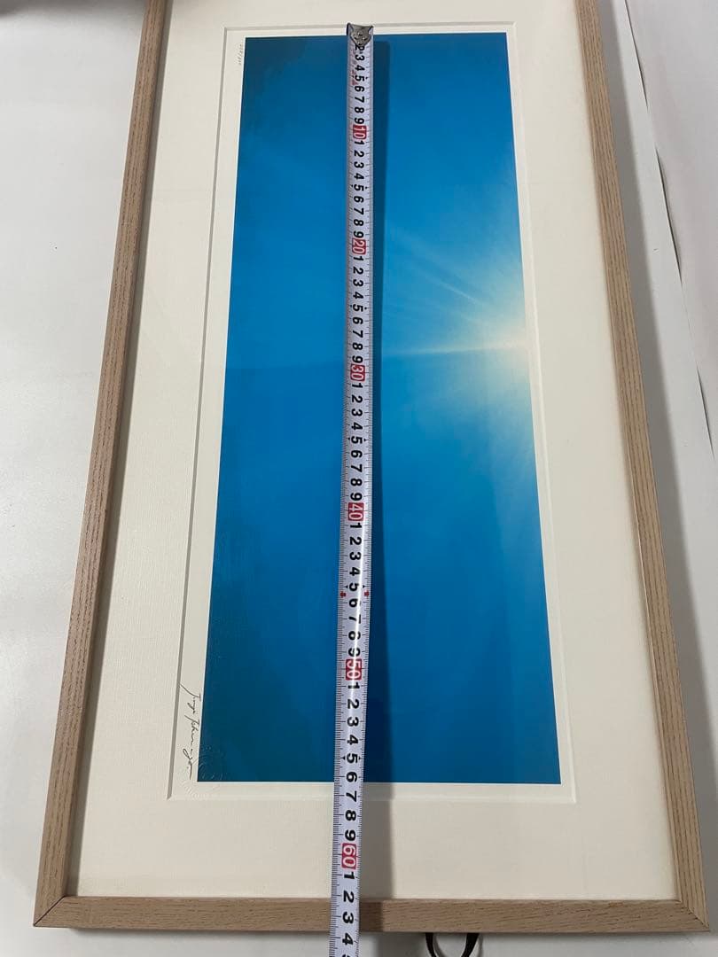 真作 高砂淳二Rising Blue-上昇No.268/800