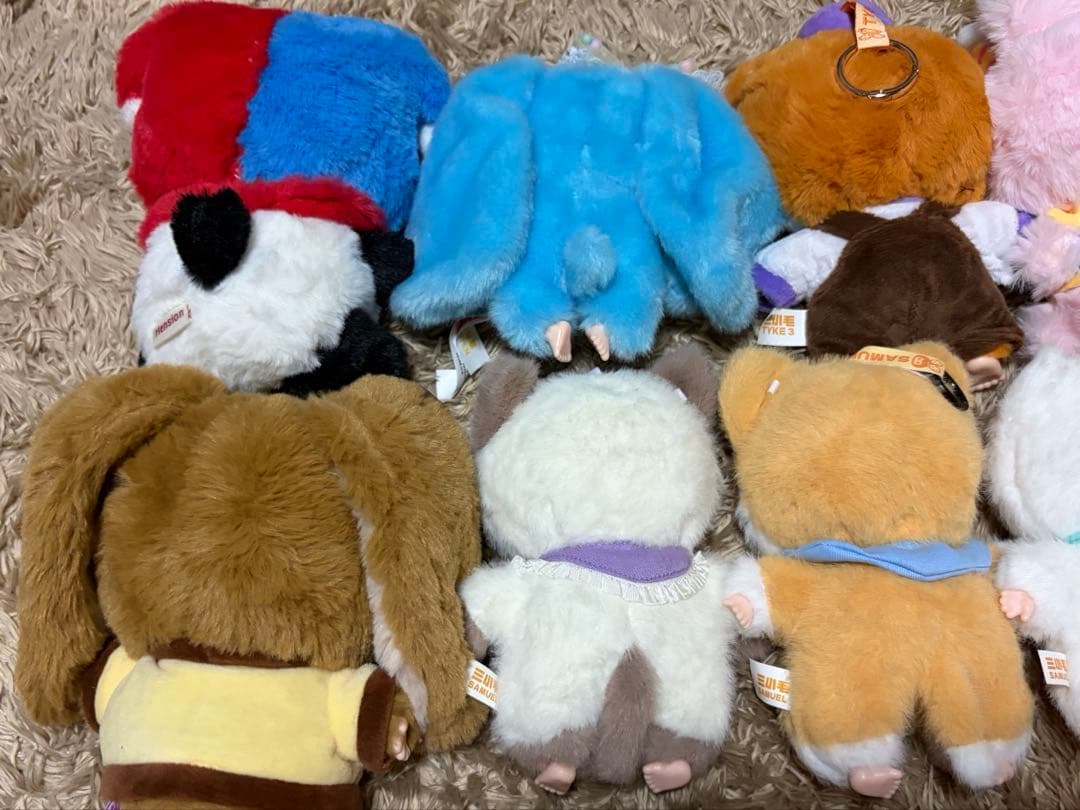 三小毛 samuel サミュエルぬいぐるみ 21個まとめ売り