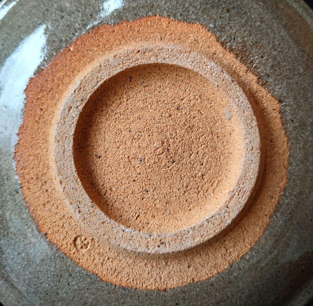 【稀少 廃窯】お茶の水窯 四代目 捷延 作 絵唐津 皿 21.5cm 未使用完品