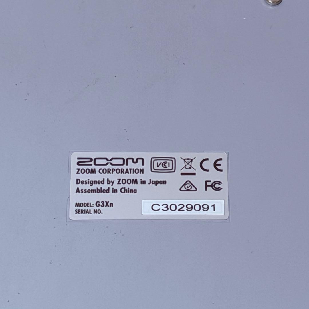 【美品✨】zoom G3Xn　ギター　マルチエフェクター