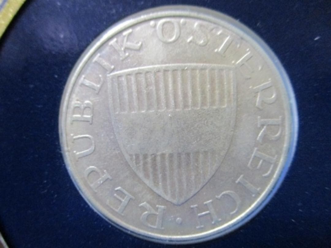 オーストリア 10シリング銀貨☆1950年／極美品／アンティーク／