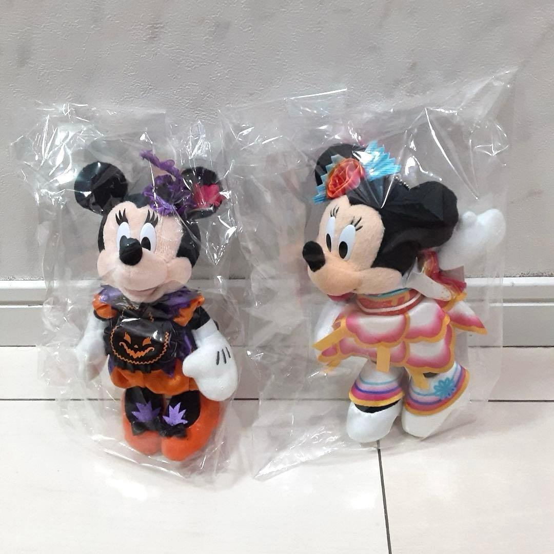 東京ディズニーリゾート　ミッキーマウス　ぬいぐるみバッジ8体セット　新品未使用