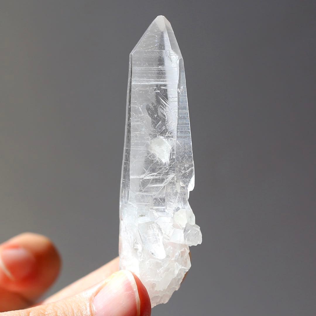 希少！貫通入り レムリアンシード 原石 カブラル鉱山 天然石 水晶 鉱物 一点物