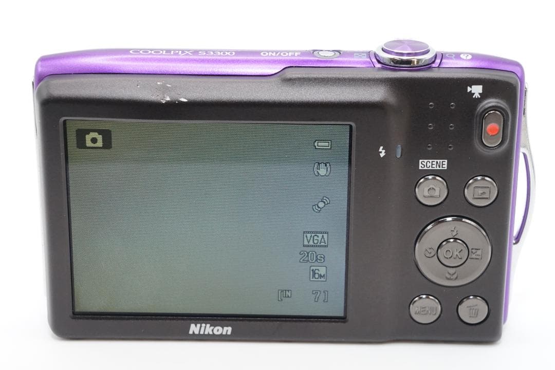 Nikon COOLPIX S3300 パープル