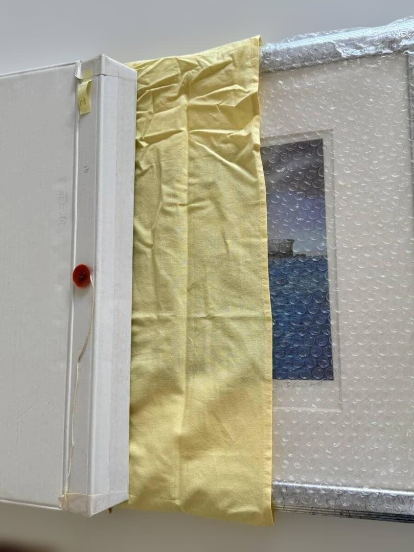 藤城清治「軍艦島」レフグラフ 版画 13/380 直筆サイン入り