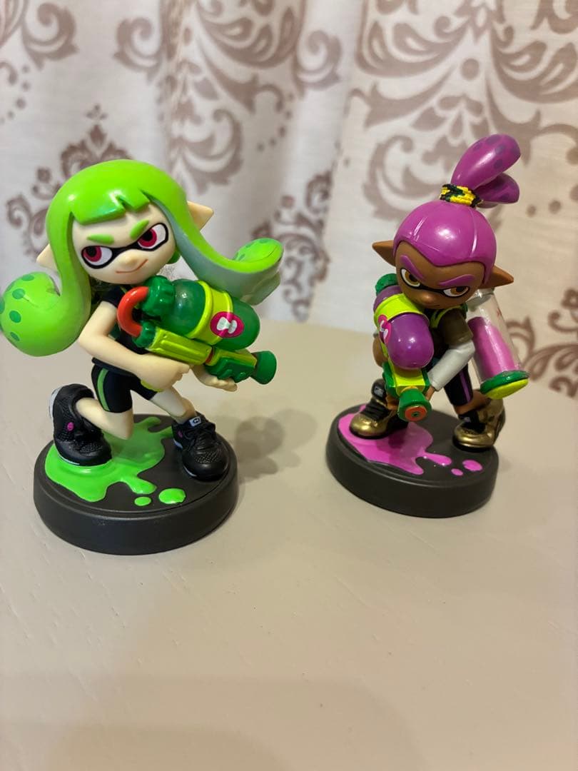 スプラトゥーン＆マリオ amiibo8体フィギュアセット