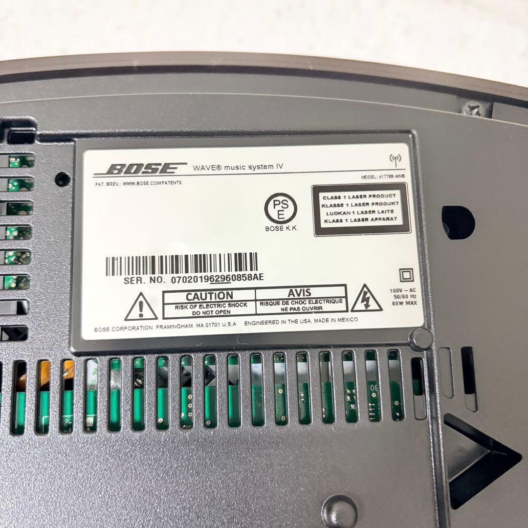 BOSE SoundTouch Wave music system IV 4 黒