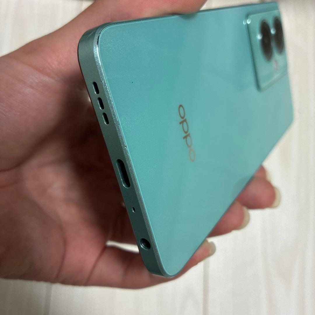 OPPO A79 5G スマートフォン 本体 グリーン