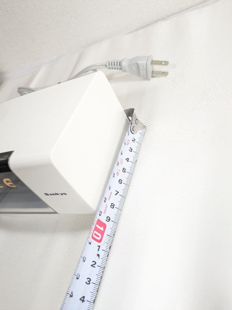 【新品未使用】 レトロ sankyo ザックスDT-612 デジタル時計 白