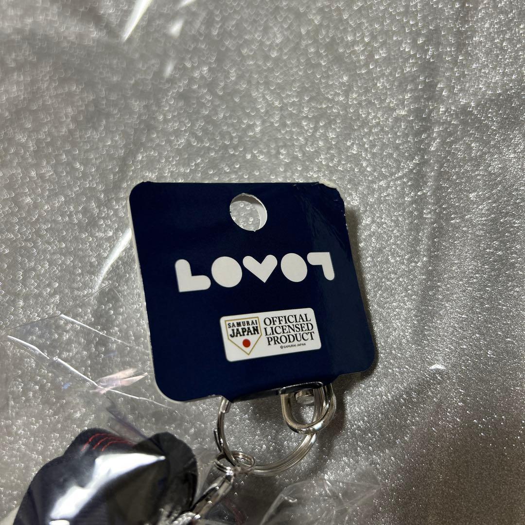 新品未開封 LOVOT ラボット 侍ジャパン マスコットチャーム ぬいぐるみ