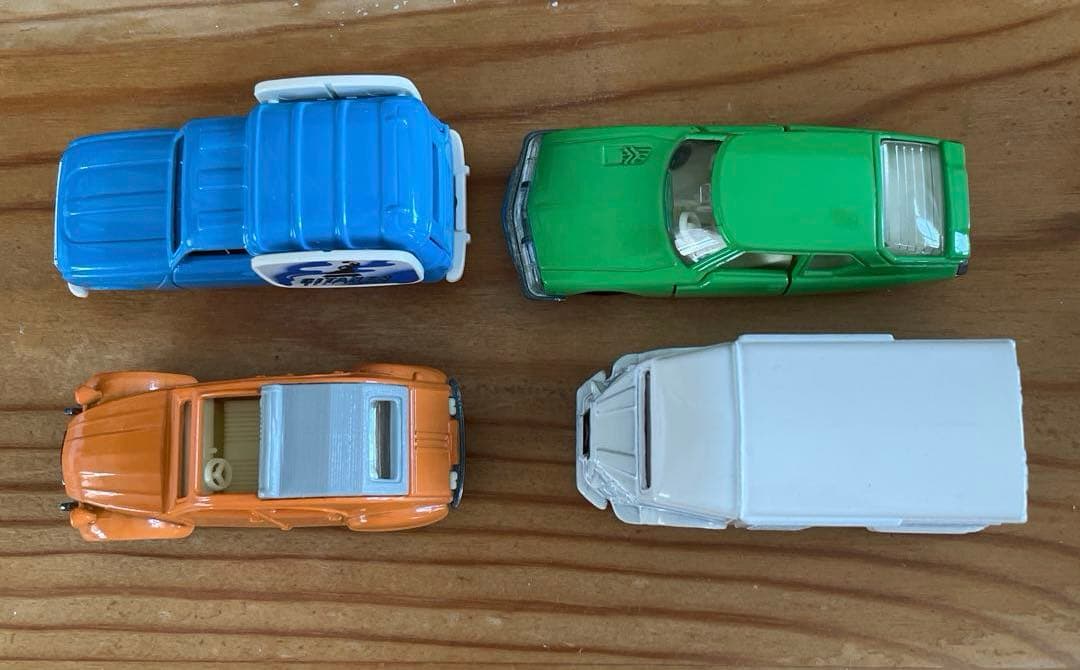 〈トミカ〉フランスセット　外国車4台セット（日本製）