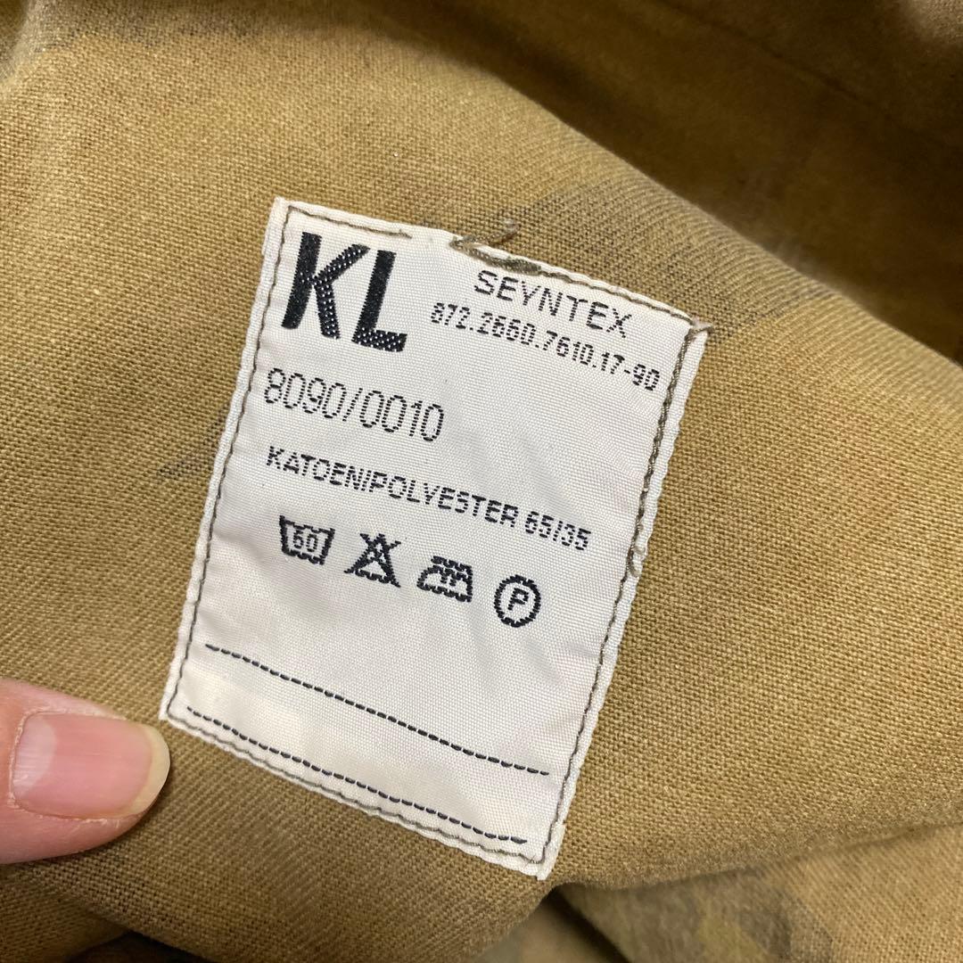 オランダ軍　DPMカモフラ　ミリタリーパンツ　フィールド　SEYNTEX製