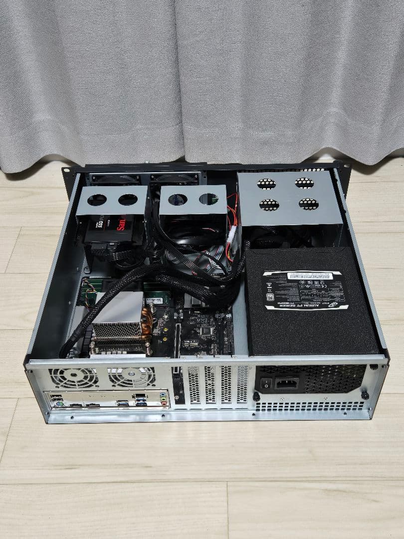 Intel 12700, 64GBメモリ, B660M PG4, 1200W電源