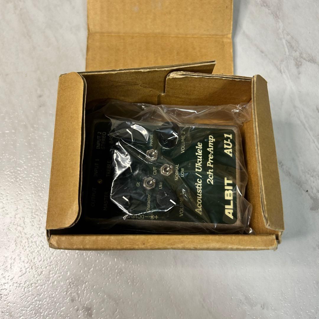 ギター ALBIT Acoustic Ukulele 2ch Pre-Amp AU-1