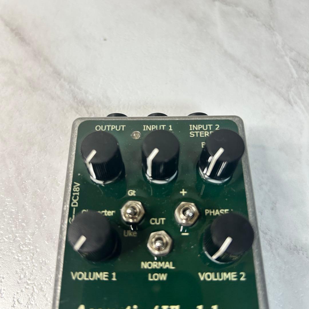 ギター ALBIT Acoustic Ukulele 2ch Pre-Amp AU-1