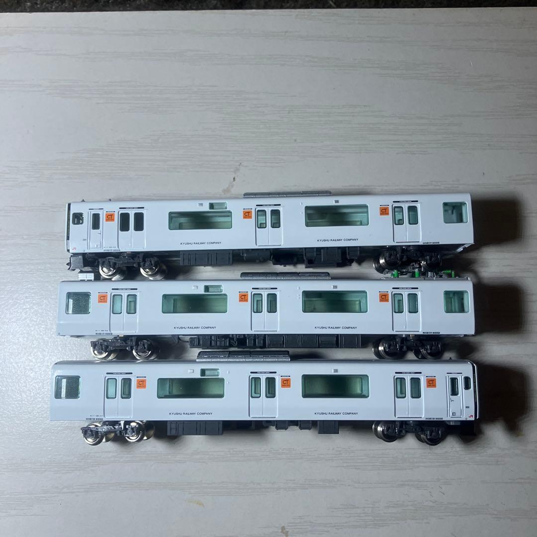 グリーンマックス　817系3000 モーター・ライト無し3両セット ジャンク品