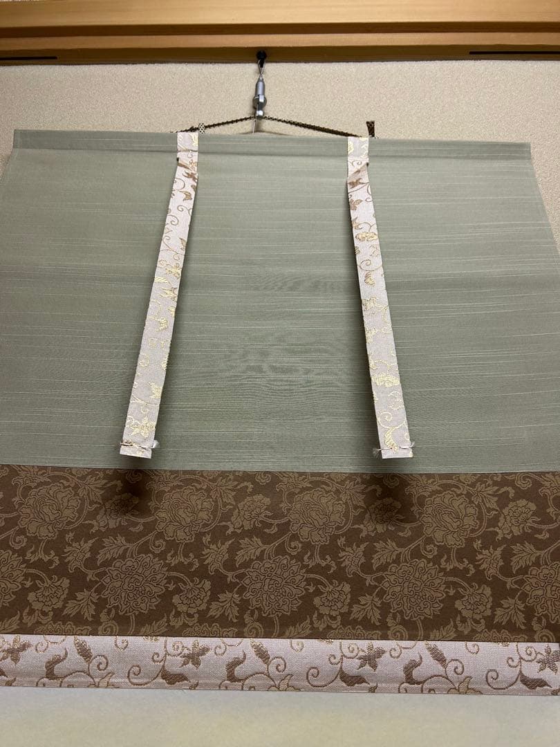 掛け軸　霊峰飛鶴　千里