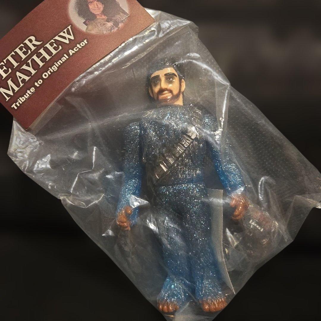 ソフビ　マーミット チューバッカ ラメ　面取れ スターウォーズ ブルマァク