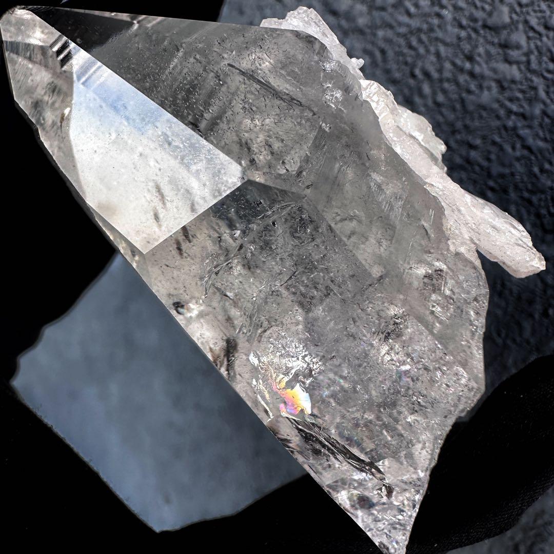 高透明度❗️レインボー☆コロンビアレムリアンシード クリスタル ポイントA1543