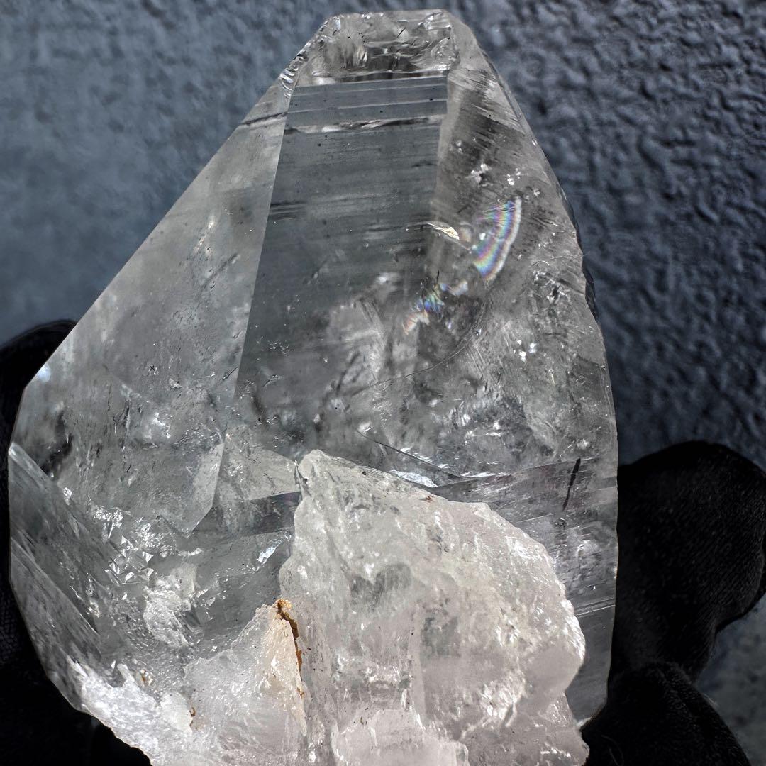 高透明度❗️レインボー☆コロンビアレムリアンシード クリスタル ポイントA1543