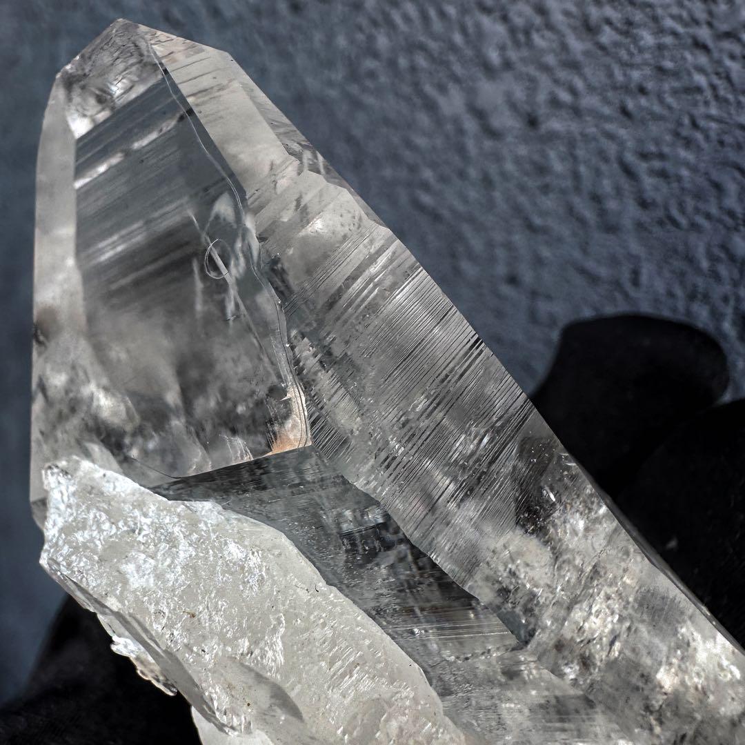 高透明度❗️レインボー☆コロンビアレムリアンシード クリスタル ポイントA1543