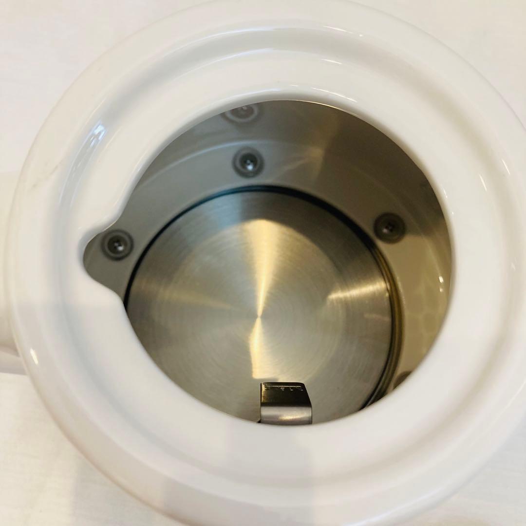 【最終値下】オンリリ　Onlili ケトル　電気ケトル　陶器　オシャレ　欧風