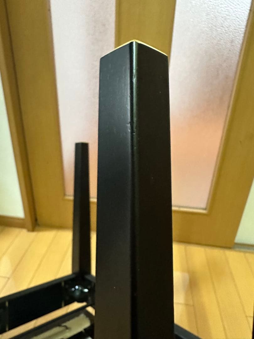 YAMAHA ピアノベンチ 高さ調整可能 黒