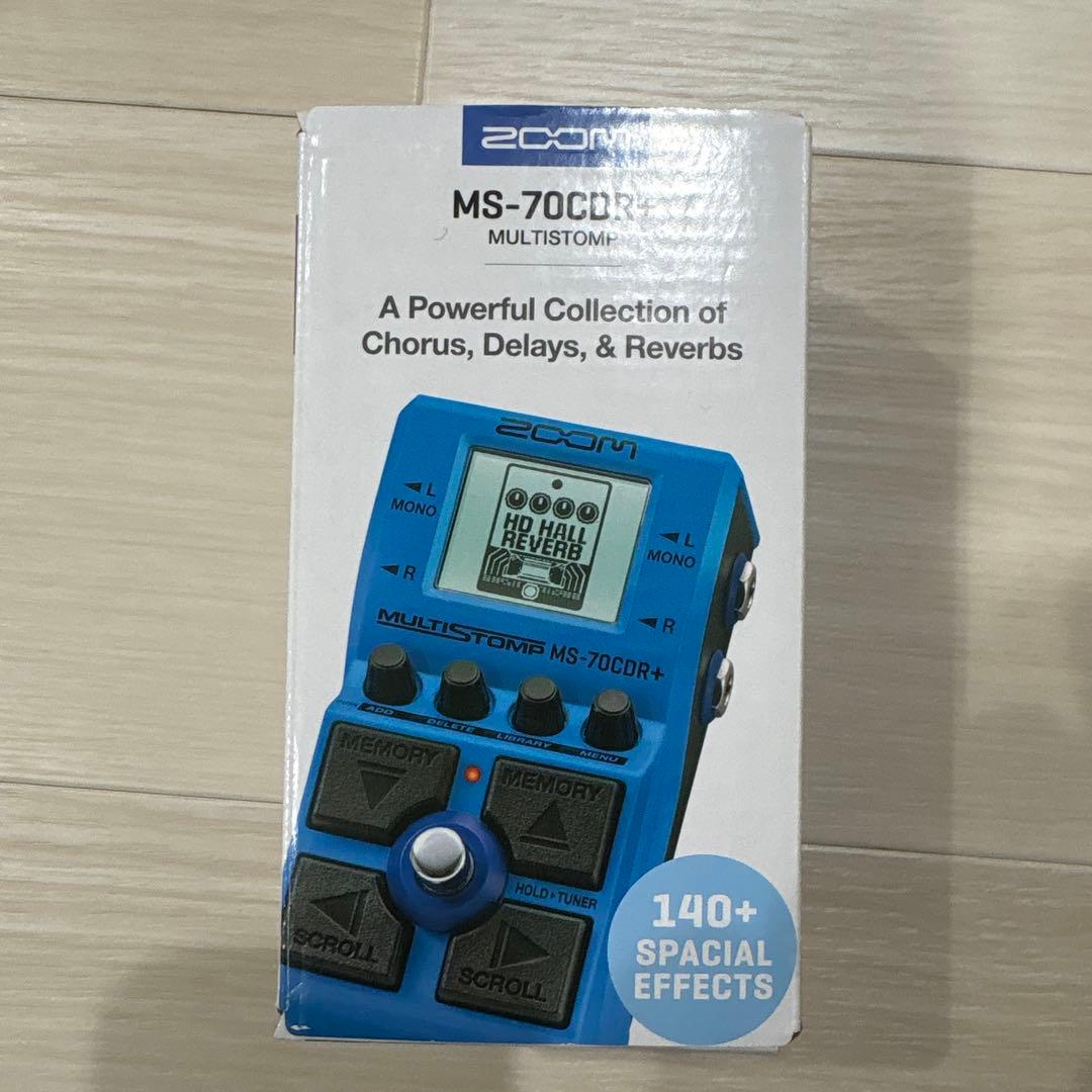 ギター ZOOM MS-70CDR+ MULTISTOMP