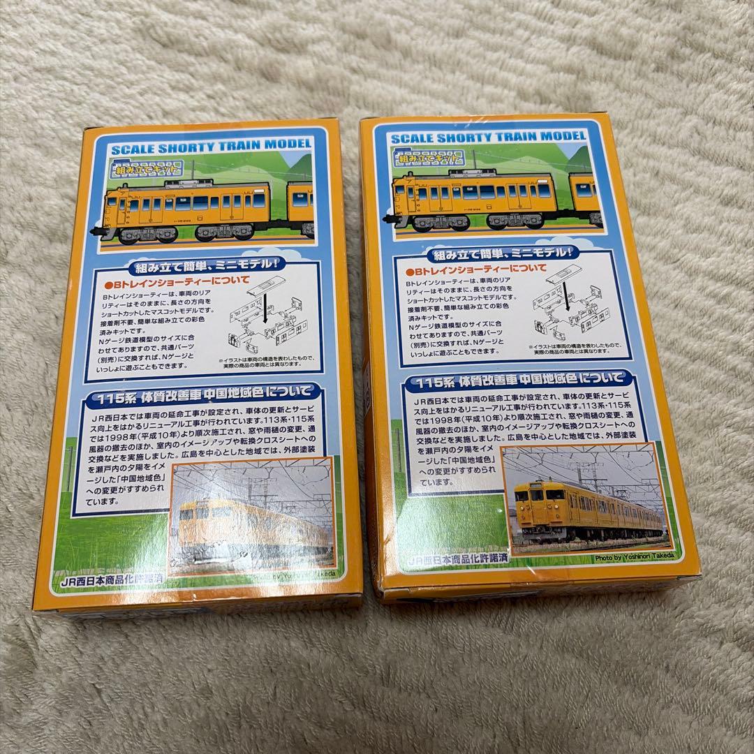115系　体質改善車　中国地域色　2箱　Bトレインショーティー