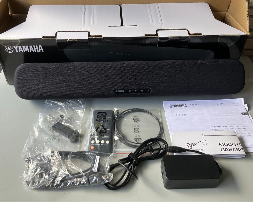 YAMAHA ヤマハ サウンドバー SR-C20A シアターバー　スピーカー