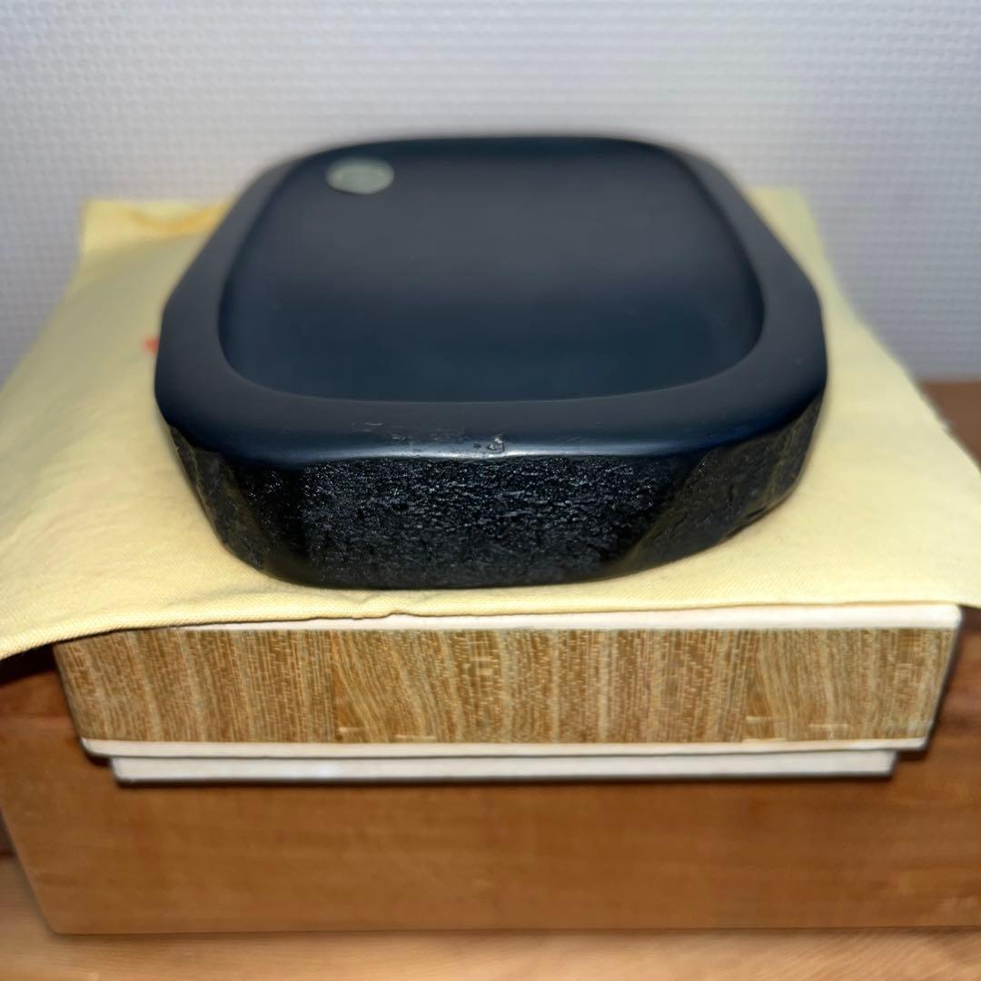 ⭕️雨畑硯　新品美品　芳龍硯　深澤藤五郎　芳龍閣硯本舗　自然硯