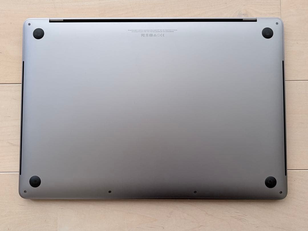 【16GB/元箱あり】MacBook Pro 15インチスペースグレイ ※訳あり