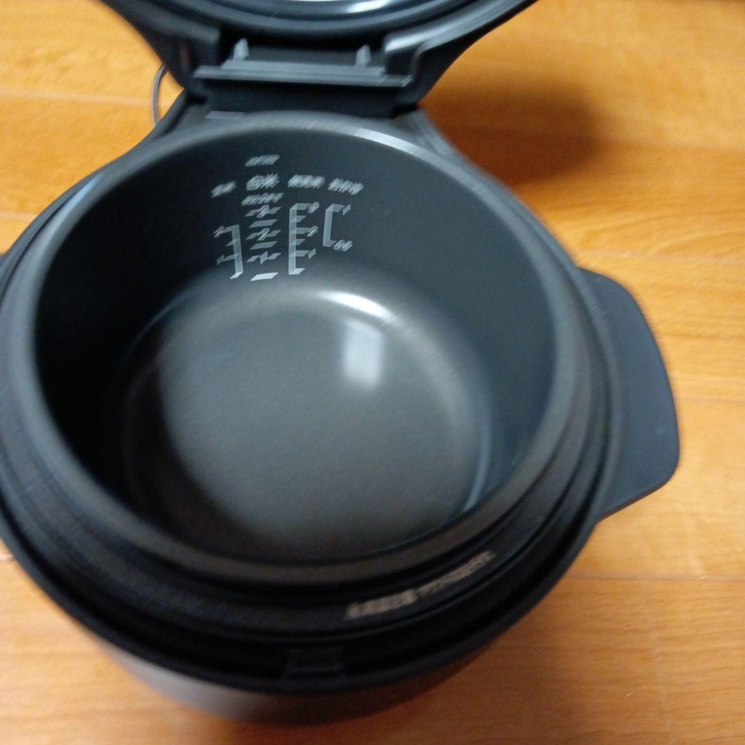 バルミューダ炊飯器 シルバー/ブラック KO3A