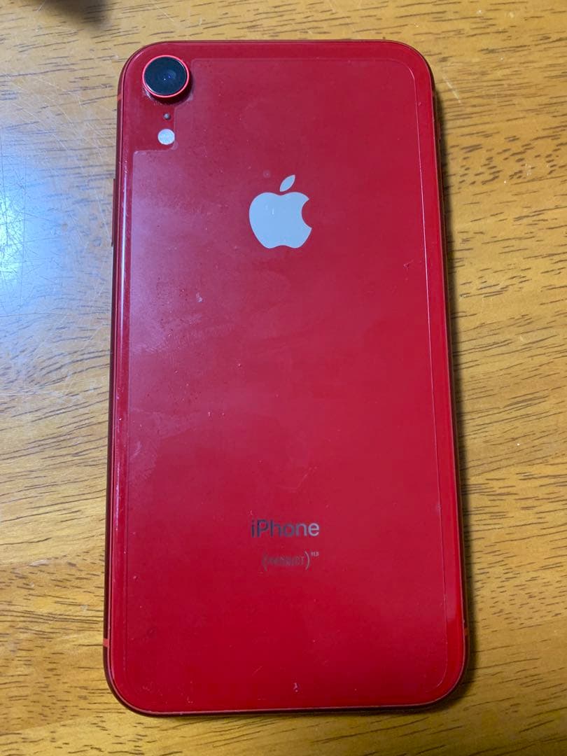 Apple iPhone XR product red本体　ジャンク