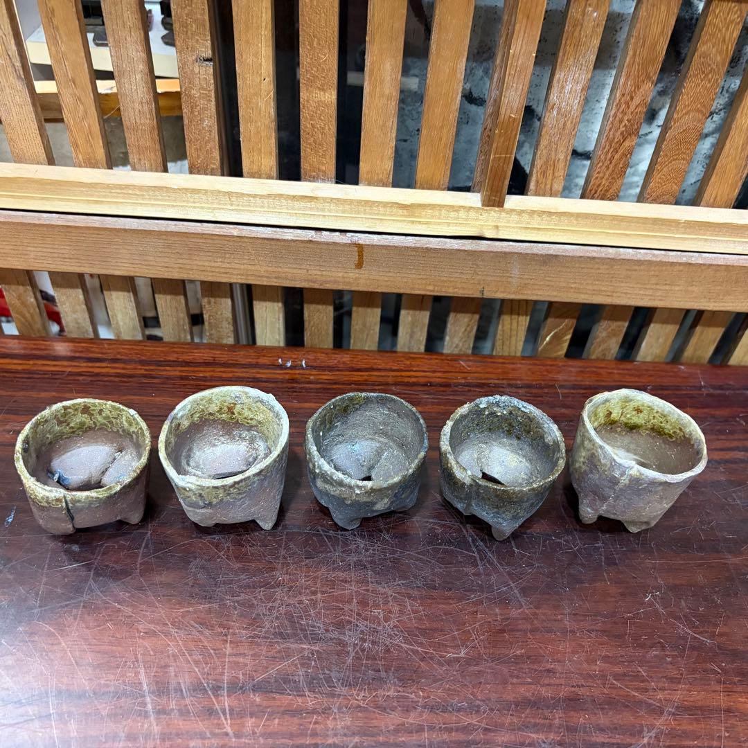 超ミニ盆栽 陶器の小鉢 15個セット 未使用品 名有り 激安投げ売り