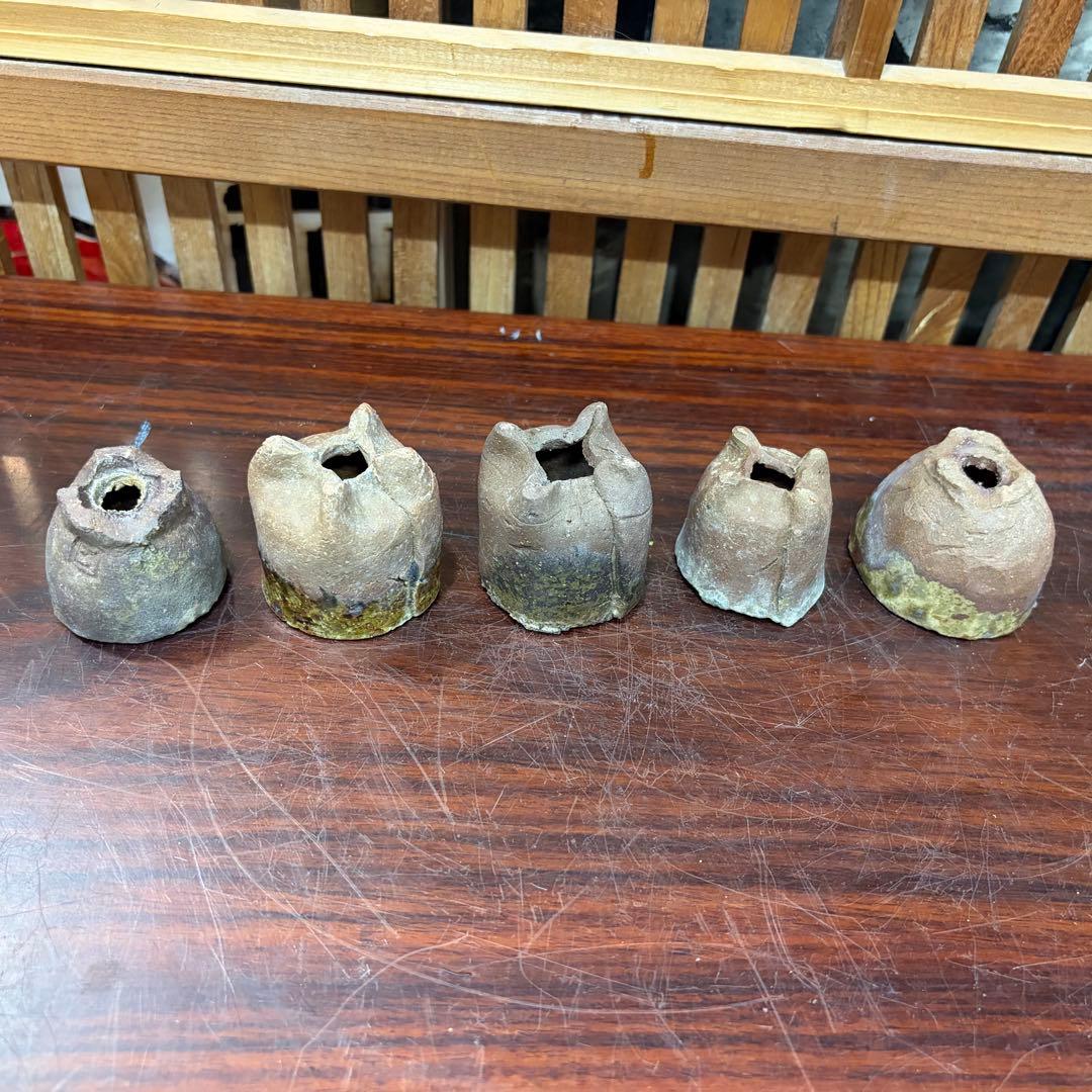 超ミニ盆栽 陶器の小鉢 15個セット 未使用品 名有り 激安投げ売り