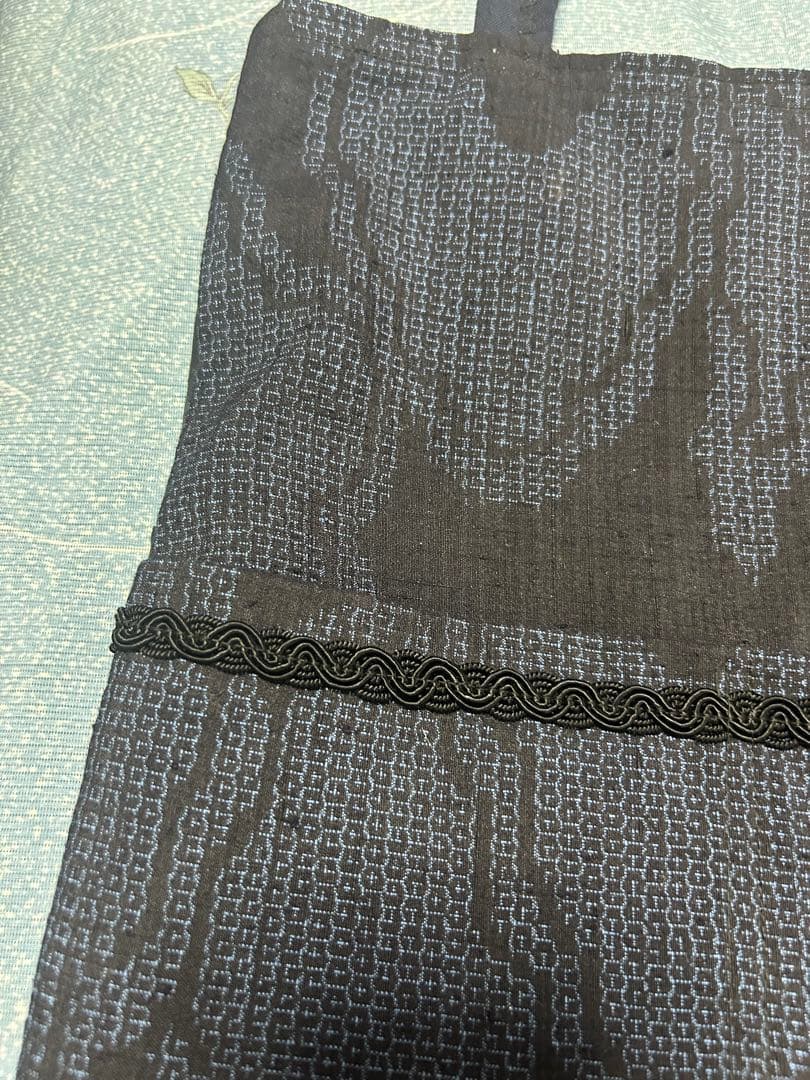 ハンドメイトトートバック結城紬