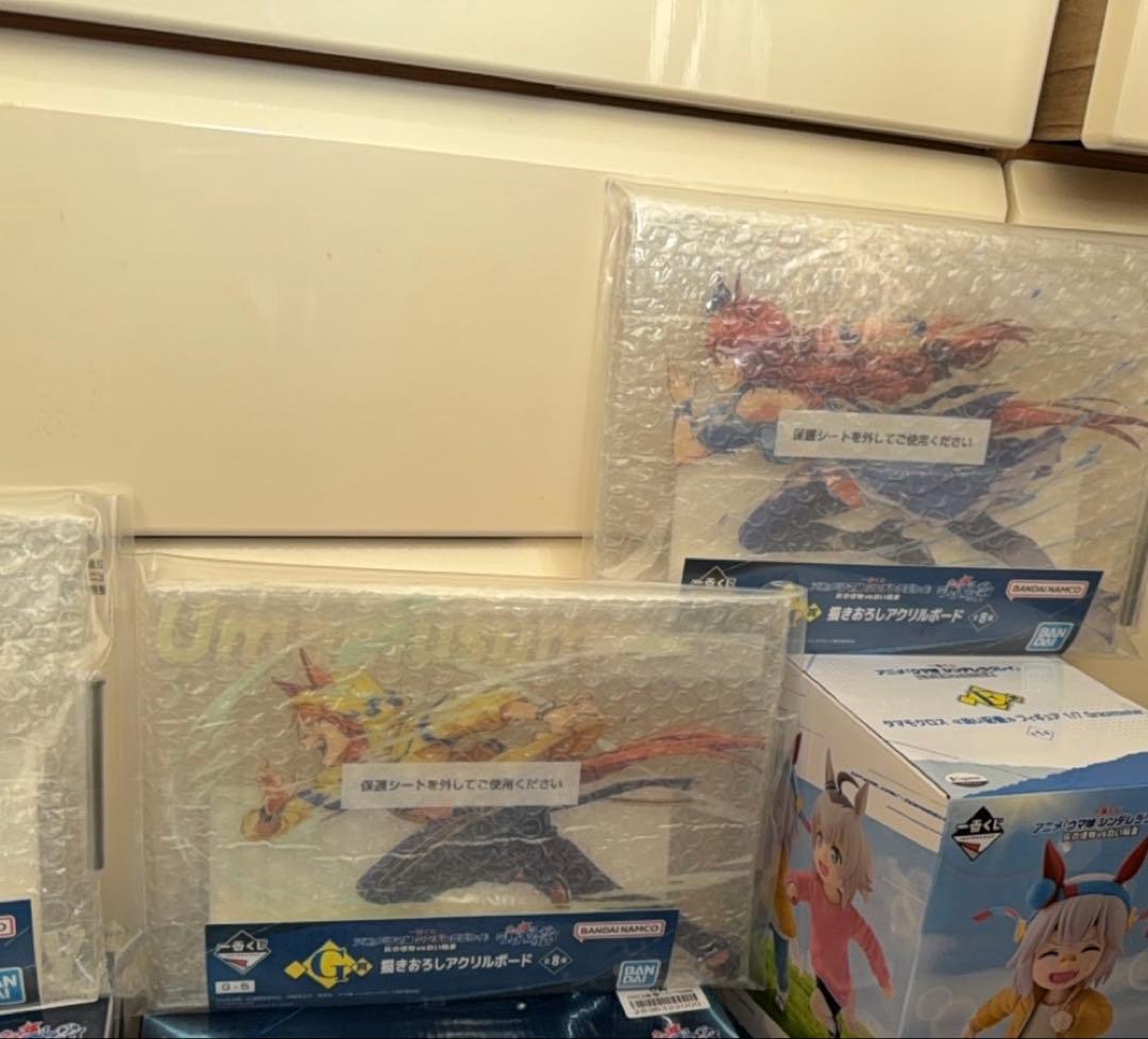 一番くじ　アニメウマ娘シンデレラグレイ 　　　　灰の怪物VS白い稲妻　全12点