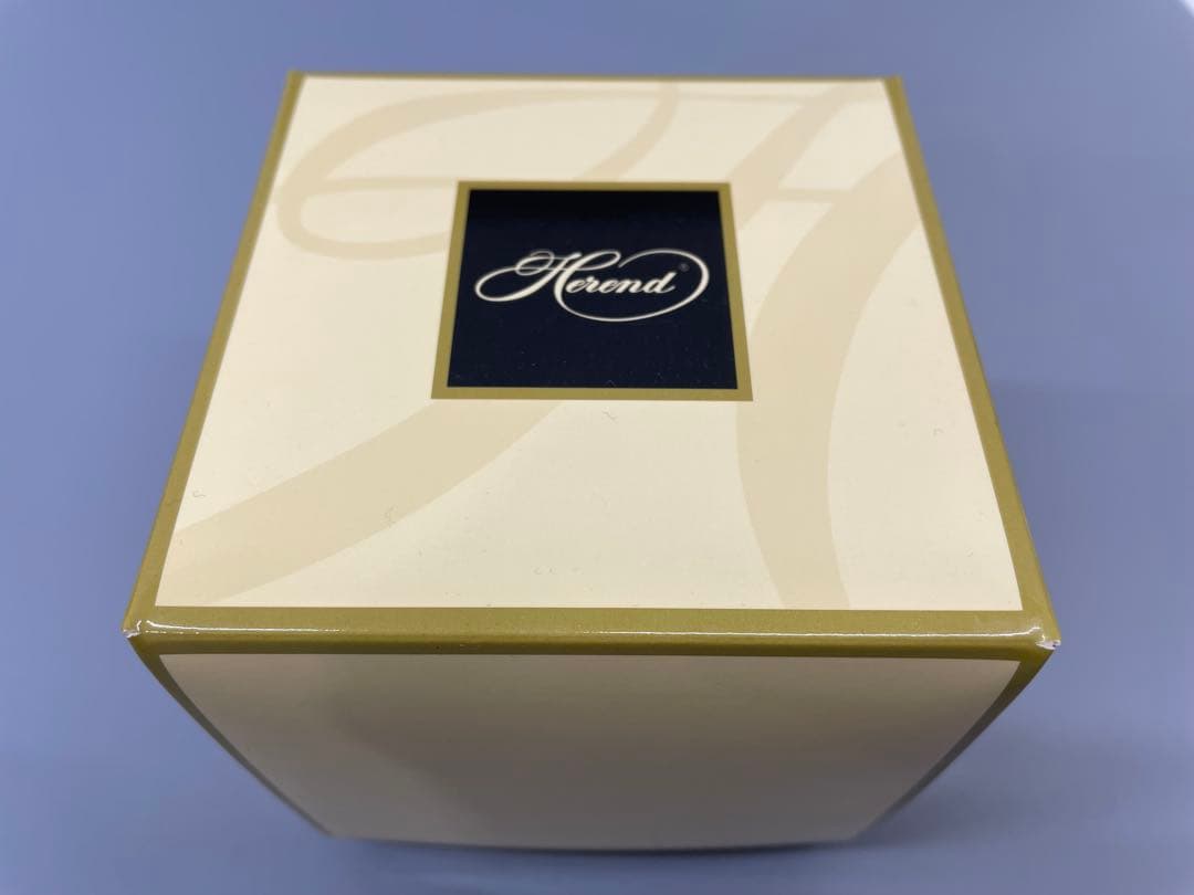 【新品未使用】ヘレンド ウィーン ラウンドボックス　薔薇　蓋付小物入 ボンボン入