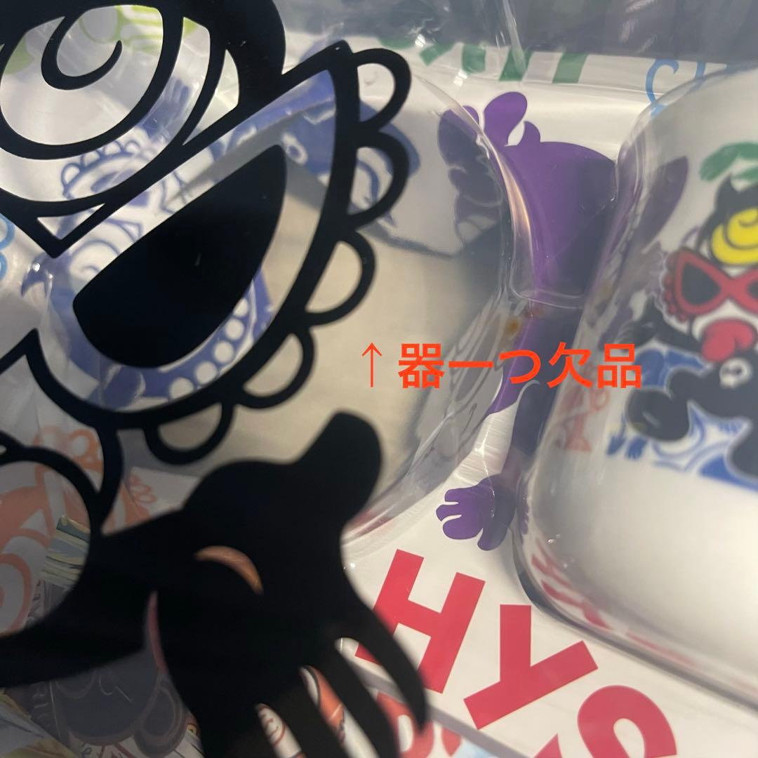 A871⭐︎新品 ヒステリックミニ 食器セット スタイおしゃぶりクリップ付 欠品有