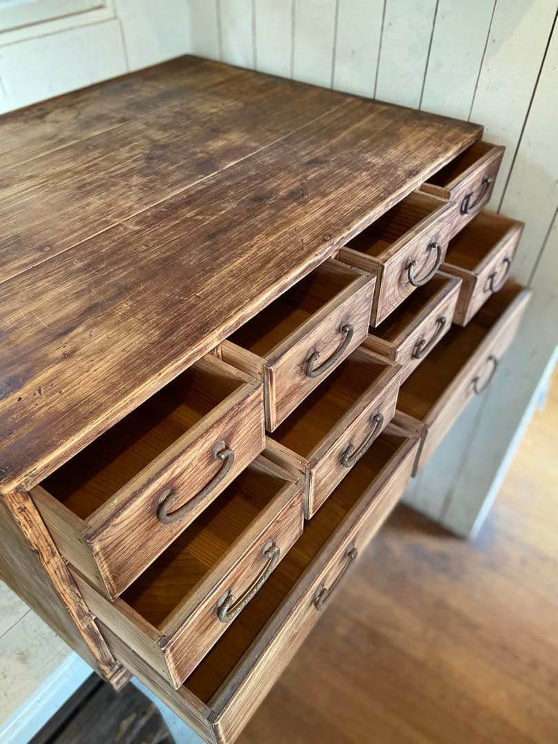 アンティーク引き出し