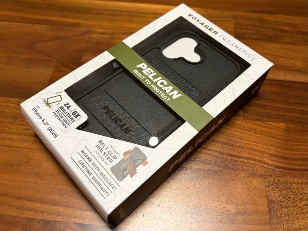 PELICAN ペリカン iPhone17ケース MagSafe Voyager