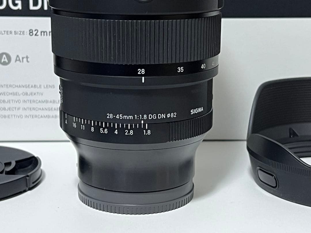 【美品】シグマ 28-45mm F1.8 DG DN [ソニーE用]