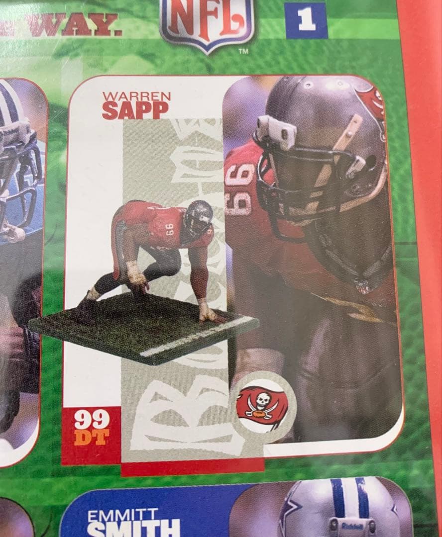 Mcfarlane マクファーレン NFLフィギュア ウォーレン・サップ