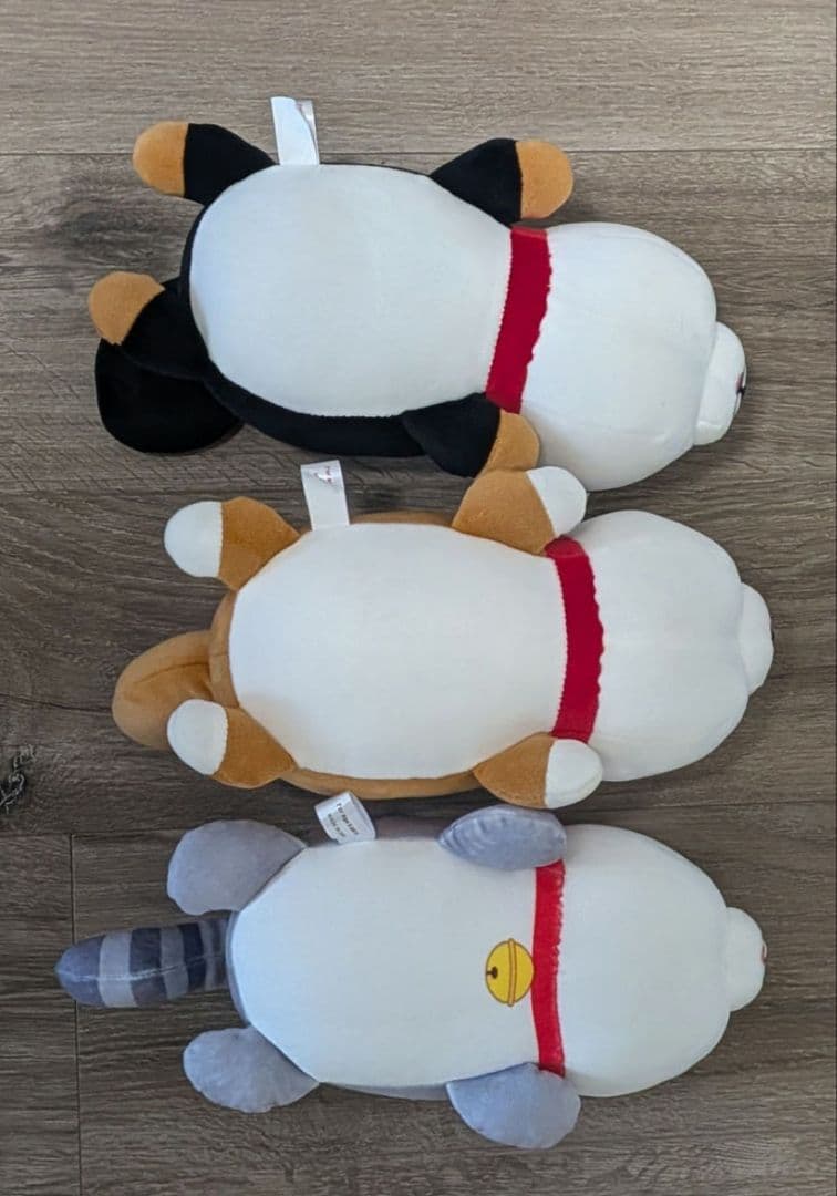 ハッピー 豆柴 秋田犬 くじ 特賞　特等　特大ぬいぐるみ　新品 柴犬 猫 4等