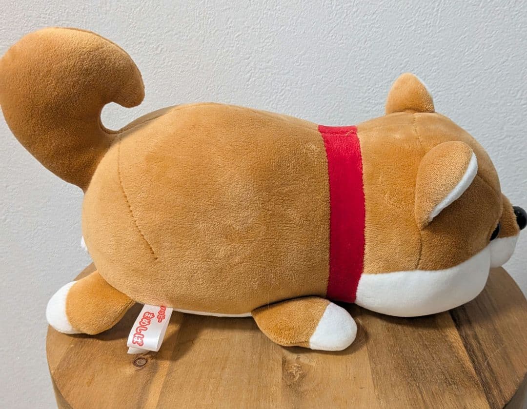 ハッピー 豆柴 秋田犬 くじ 特賞　特等　特大ぬいぐるみ　新品 柴犬 猫 4等