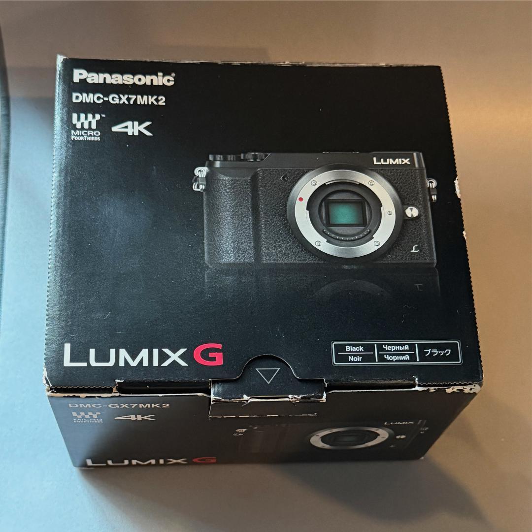 Panasonic LUMIX GX7MK2 BK美品 シャッター約7000回