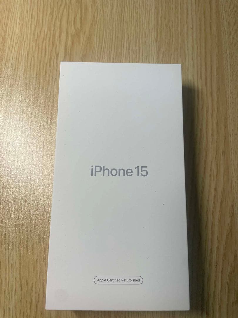 新品、未開封 iPhone 15 128GB ブラック国内版SIMフリー送料無料